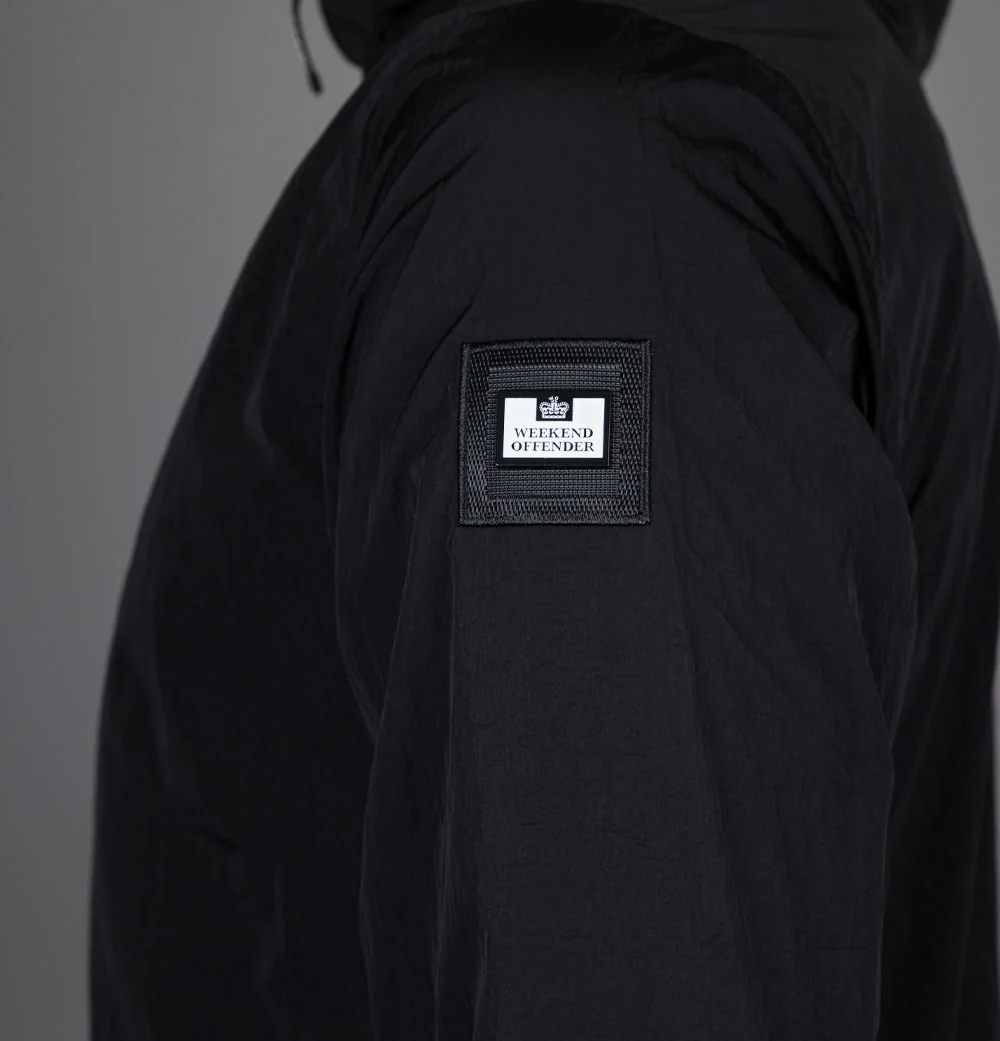 Weekend Offender Technician Windbreaker Black - Image 5