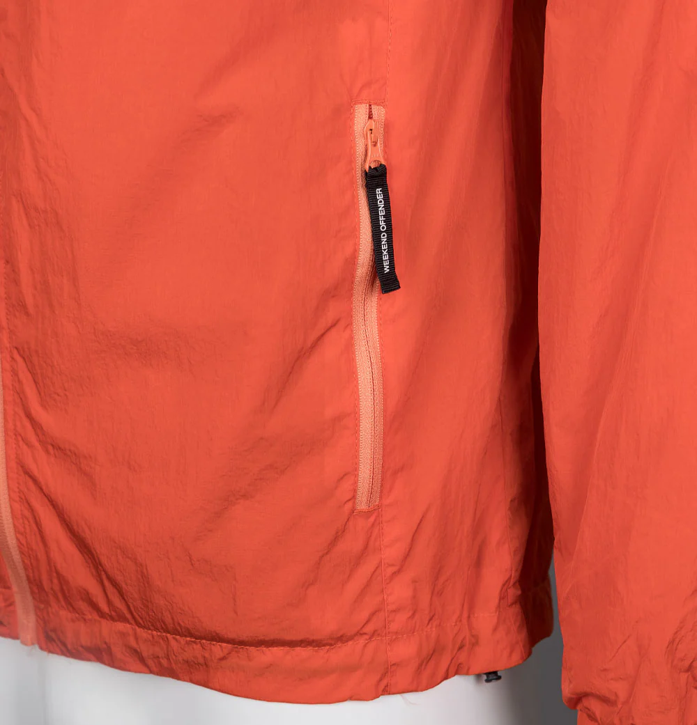 Weekend Offender Technician Windbreaker Orange Fizz - Image 5