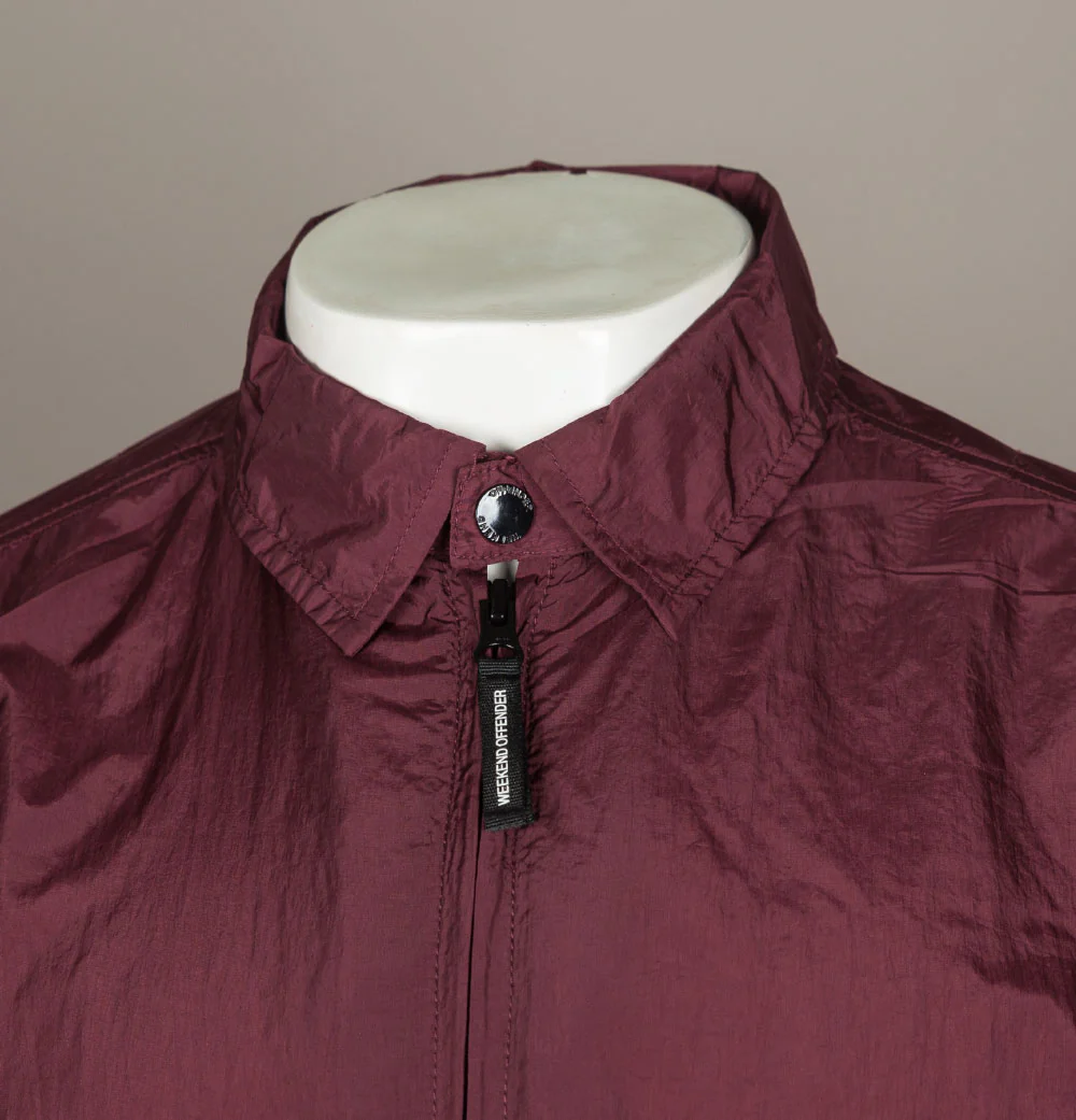 Weekend Offender Vinnie Overshirt Morello - Image 3